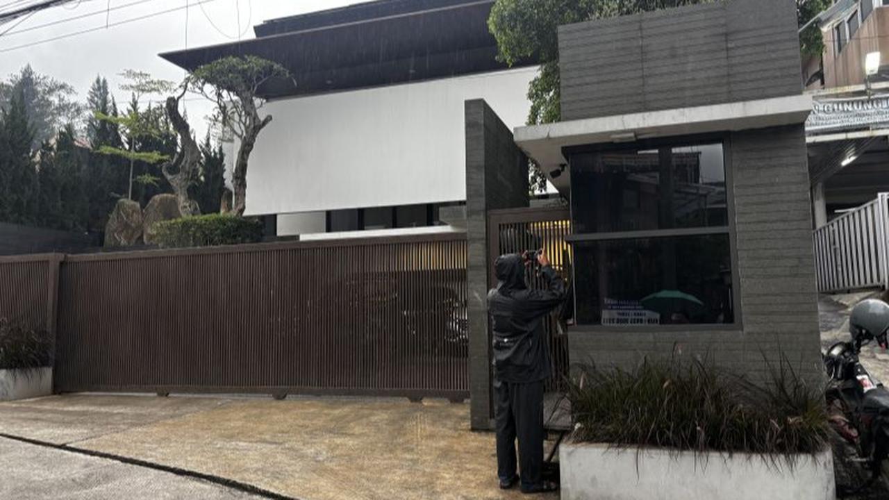 Penampakan rumah Ridwan Kamil usai digeledah KPK