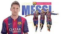 Lionel Messi (Liputan6.com/Sangaji)