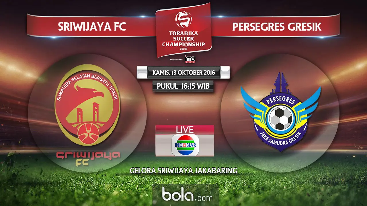 Sriwijaya FC vs Persegres Gresik United