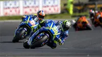Bos Suzuki percaya diri Andrea Iannone dan Alex Rins bisa melanjutkan momentum positif di Sirkuit Sepang. (dok. Suzuki Racing)