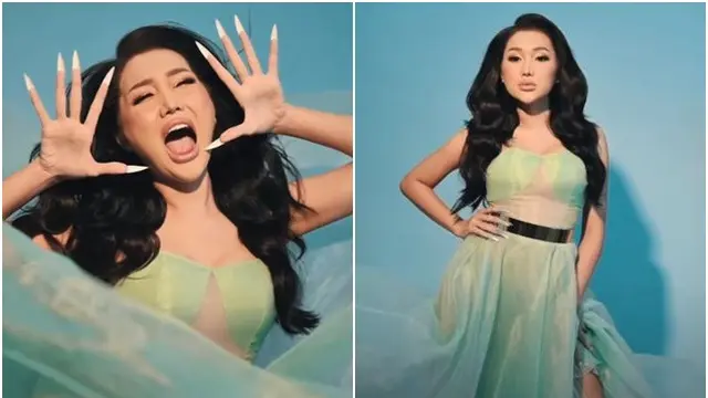 6 Pemotretan Terbaru Lucinta Luna, Bak Model Profesional