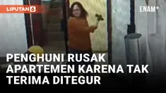 Kesal Ditegur karena Taruh Toren Air Sembarangan, Penghuni Rusak Apartemen di Duren Sawit
