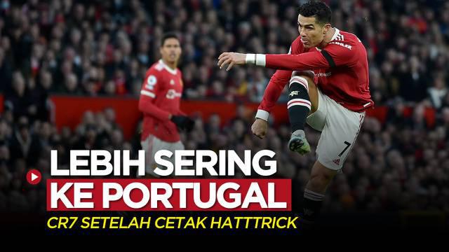 Berita video Cristiano Ronaldo disebut Ralf Rangnick akan lebih sering dipulangkan ke Portugal setelah CR7 mencetak hattrick untuk MU ketika mengalahkan Tottenham Hotspur di Liga Inggris, Minggu (13/3/2022) dinihari WIB.