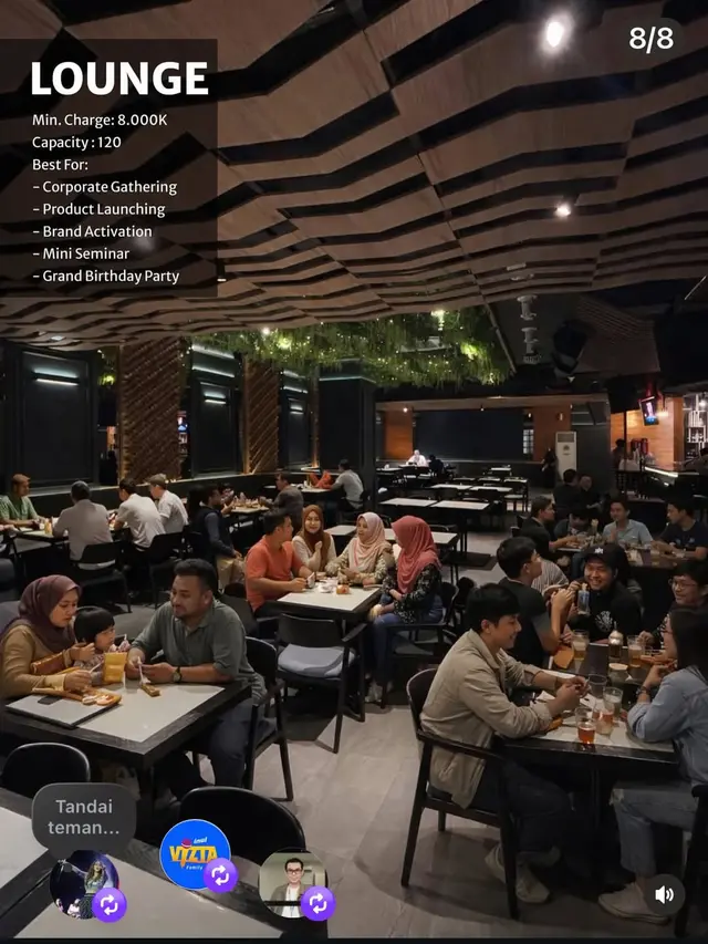 Potret Resto & Lounge Milik Inul Daratista (Foto: Instagram @inul.d)