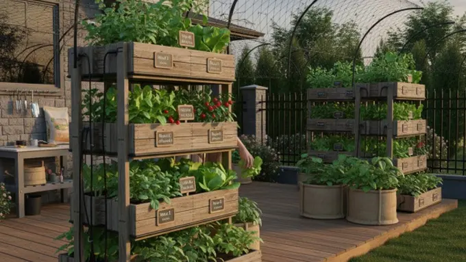 Ilustrasi Konsep Kebun Mini/Gemini AI