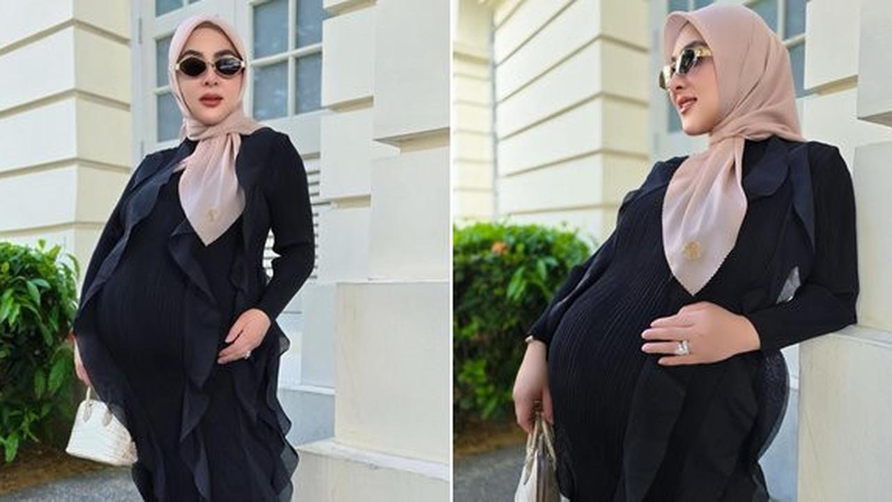 Potret Terbaru Syahrini, Perut Semakin Membesar Hingga Netizen Menduga Hamil Anak Kembar