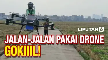 Kendaraan udara penumpang multirotor hybrid yang dikembangkan oleh sebuah perusahaan lokal melakukan penerbangan perdana pada Sabtu (25/12) pekan lalu.