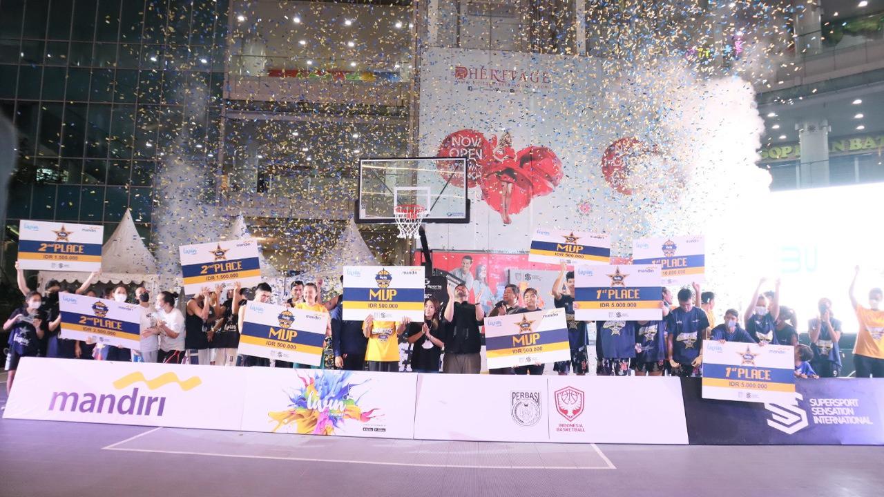 Para Juara Livin Mandiri Indonesia 3x3 Tournament