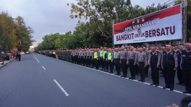 Kapolda Jawa Tengah Apel Kebangsaan