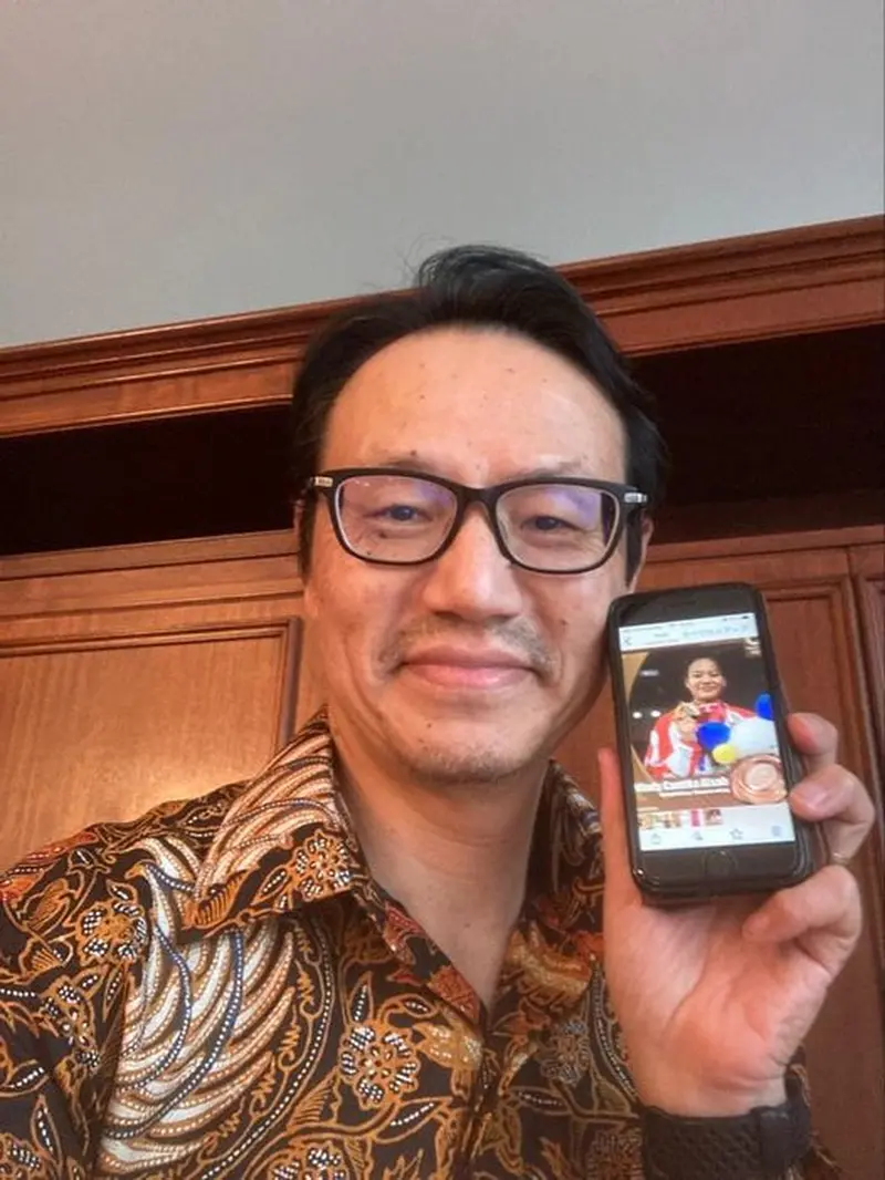 Duta Besar Jepang untuk Indonesia Kanasugi Kenji memberi ucapan selamat kepada Indonesia. (Facebook Kedutaan Besar Jepang di Indonesia)