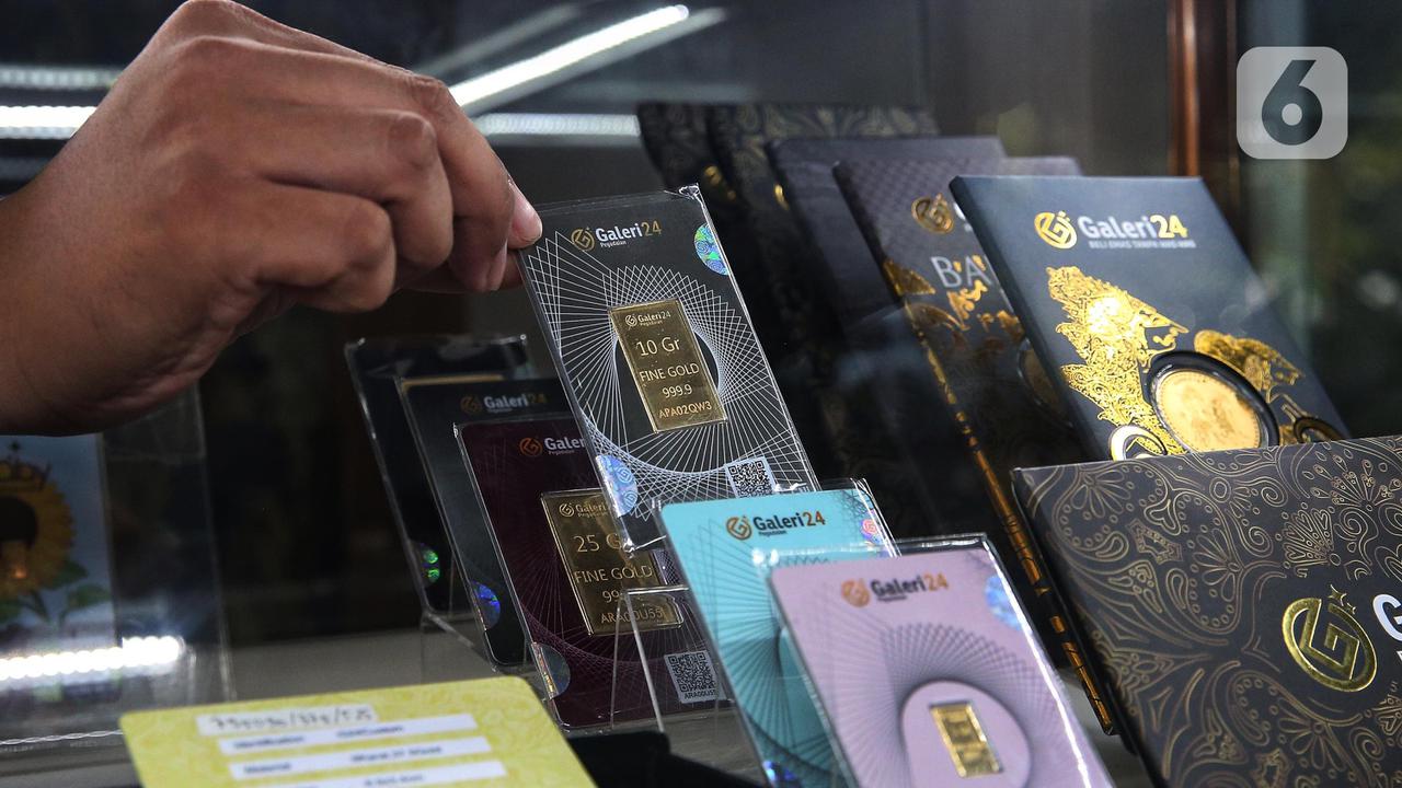 Cek Harga Emas Tiga Jenama di Pegadaian Hari Ini, Ada yang Rp1.374.000