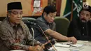Ketum PBNU KH Said Aqil Siroj memberikan pemparan dalam acara Silaturrahim Kebudayaan di Gedung PBNU, Jakarta (28/7). Dalam acara tersebut juga memamerkan lebih dari 100 keris dan pertunjukan kesenia. (Liputan6.com/Faizal Fanani)