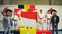 Bufon Sinaga, karateka cilik yang harumkan nama Indonesia di kancah Internasional (M Syukur/Liputan6.com)