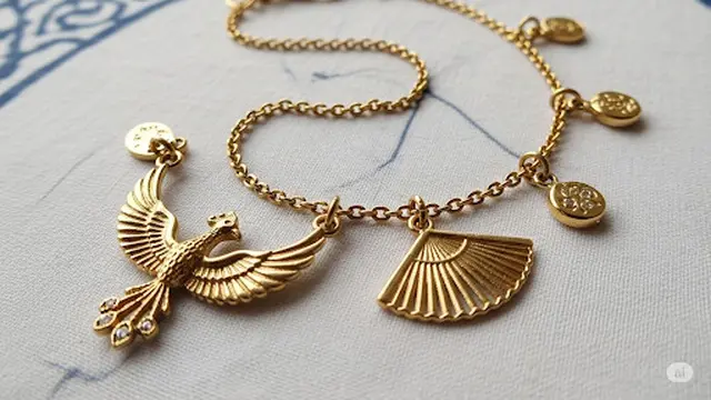 Gelang Pesona (Charm Bracelet) dengan Simbol Budaya
