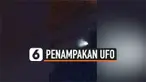 Sebuah cahaya putih yang diduga UFO melayang di langit Annecy, Prancis. Penampakan UFO ini terjadi usai gempa magnitudo 5,4 mengguncang Prancis.