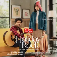 UNIQLO persembahkan acara musik spesial akhir tahun bertajuk “Holiday Rock Online Music Concert Live From Your Neighborhood” (dok: Uniqlo)