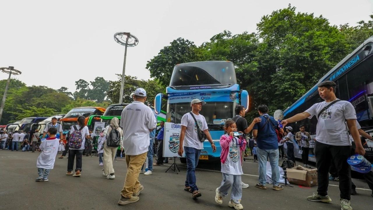BRI Siapkan 175 Bus Gratis bagi Pemudik Lebaran 2026