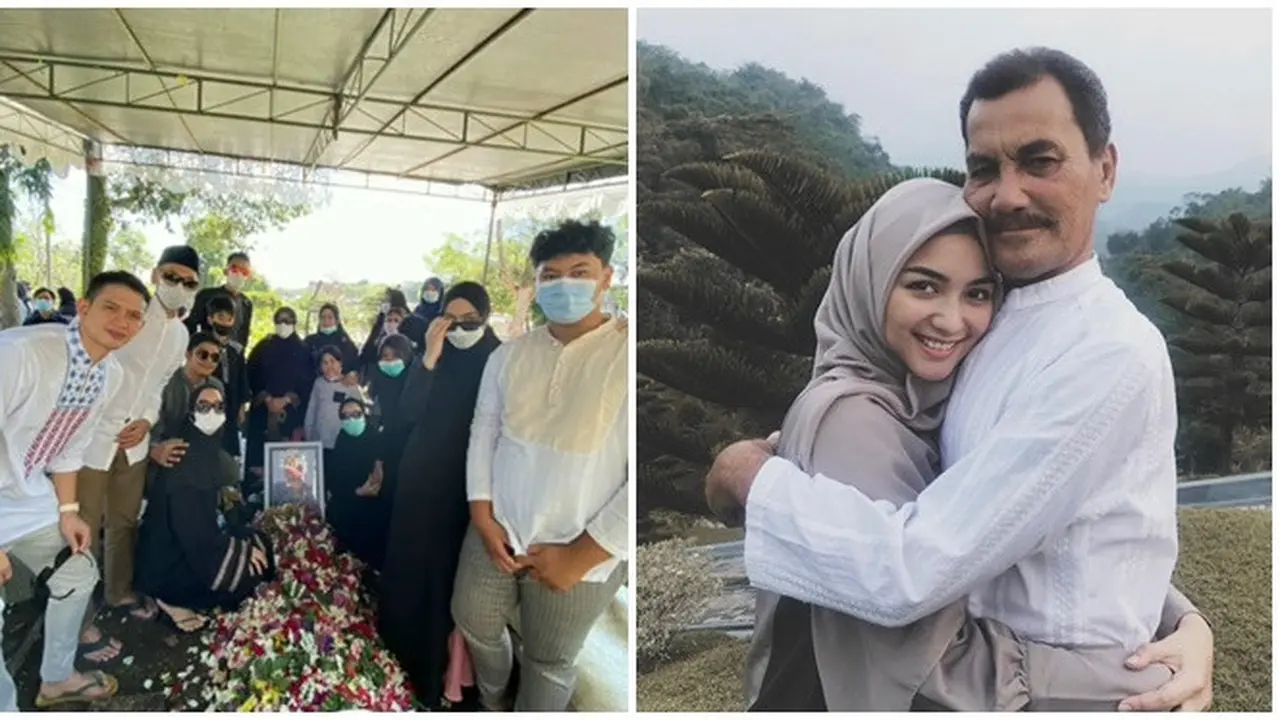 6 Potret Suasana Haru Pemakaman Ayah Citra Kirana, Keluarga Sudah Ikhlas