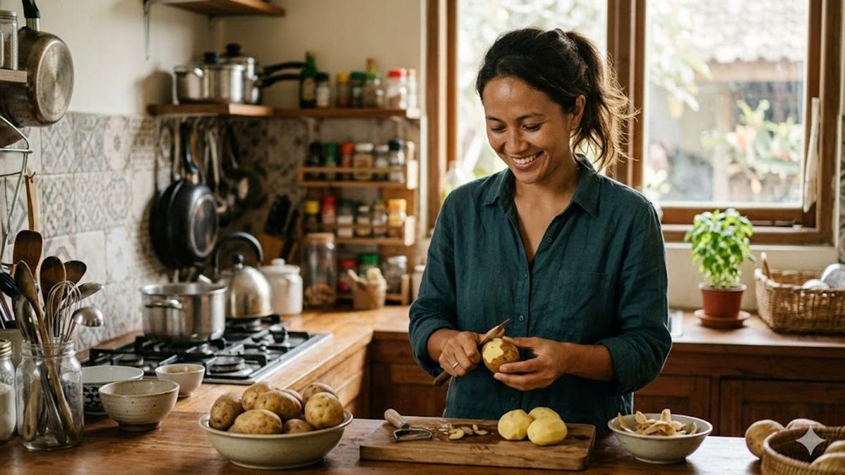 Manfaat Kulit Sayuran untuk Membersihkan Peralatan Dapur Secara Alami