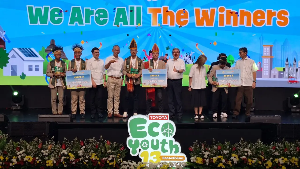 Manfaatkan Limbah untuk Energi Alternatif, SMA Negeri 1 Matauli Pandan Sabet Jawara Toyota Eco Youth ke-13 (Arief A/Liputan6.com)