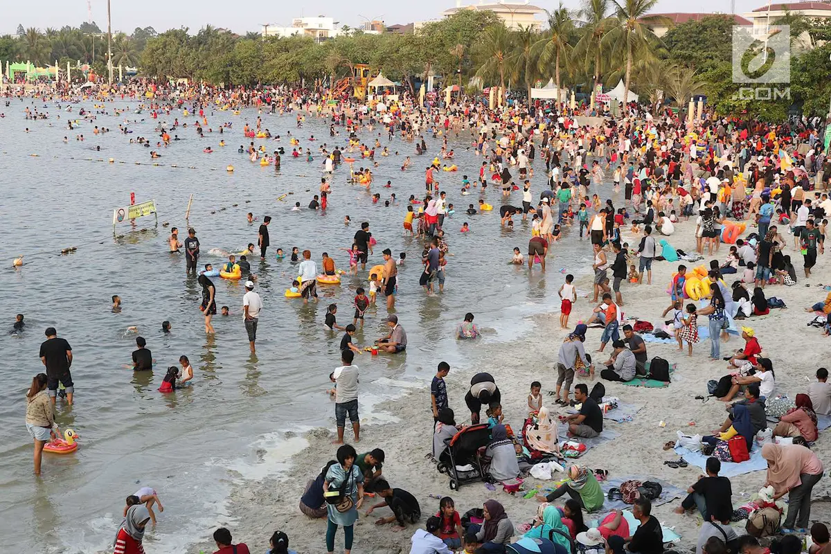 H+1 Lebaran, 80 Ribu Pengunjung Padati Ancol
