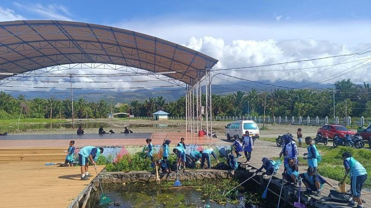 SMPN 2 Jayapura Mantapkan Langkah Menuju Adiwiyata ASEAN dengan Aksi Lingkungan