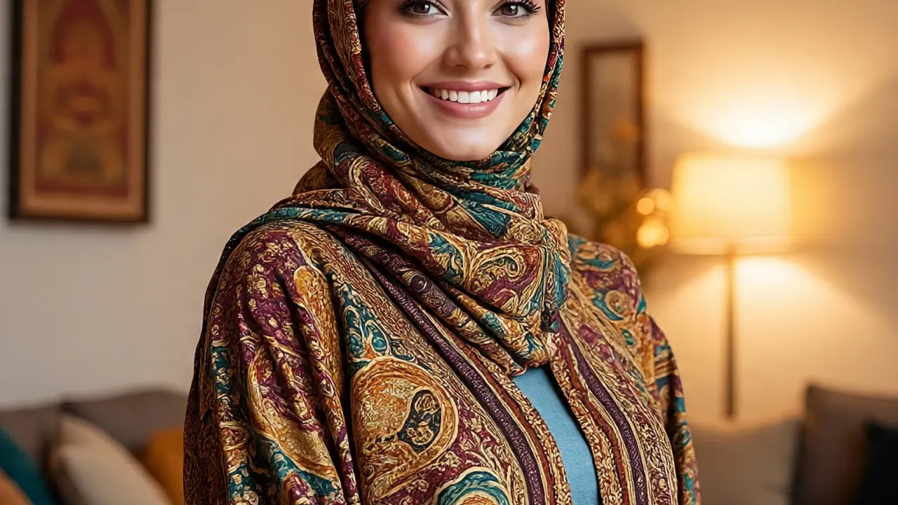 Cardigan batik modern (Sumber: AI)
