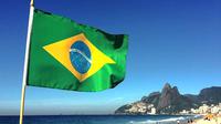 Ilustrasi bendera Brasil (AFP)