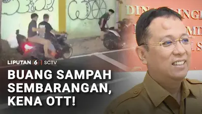 Yang suka buang sampah sembarangan, segera setop! Lagi marak operasi tangkap tangan yang dilakukan Pemprov DKI Jakarta, pada warga yang buang sampah tidak pada tempatnya. Jika kena OTT, siap-siap rogoh kocek Rp500 ribu.