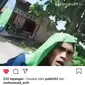 Video erdurasi sekitar 30 detik direkam oleh sopir truk dan diunggah oleh salah satu akun Instagram atas nama @sorotmedan.