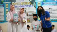 Dibalut Penuh Keceriaan, Berbagi di Bulan Ramadan Jadi Kegiatan Rutin.&nbsp; foto: istimewa