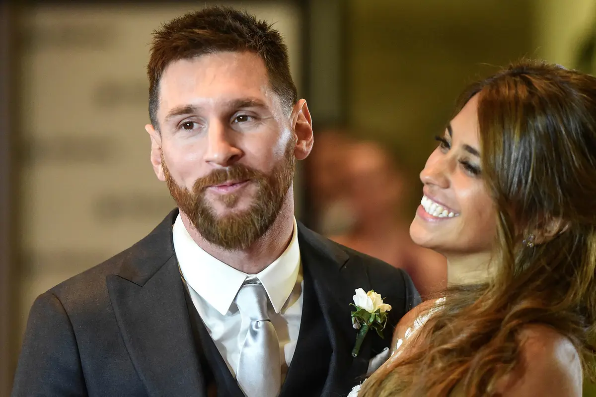 FOTO: Kemesraan Lionel Messi usai Resepsi Pernikahan