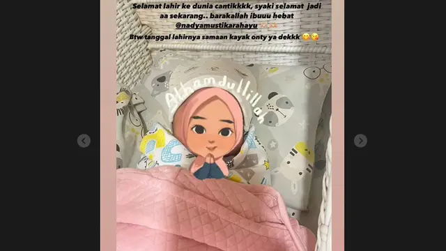 Anak Nadya Mustika Rahayu dan Iqbal