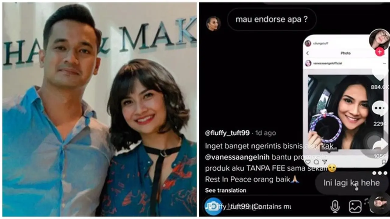 6 Kebaikan Vanessa Angel dan Suami Semasa Hidup, Gratiskan Olshop untuk Endorse