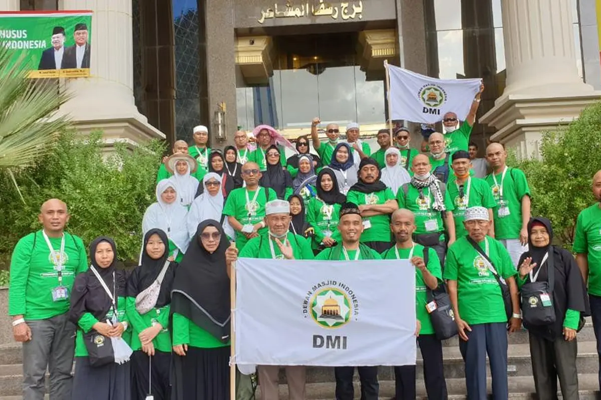 Jemaah haji khusus Dewan Masjid Indonesia. Dok DMI