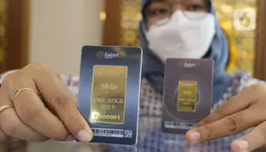 Harga Emas Pegadaian Hari Ini: Galeri24, Antam dan UBS Kompak Merosot