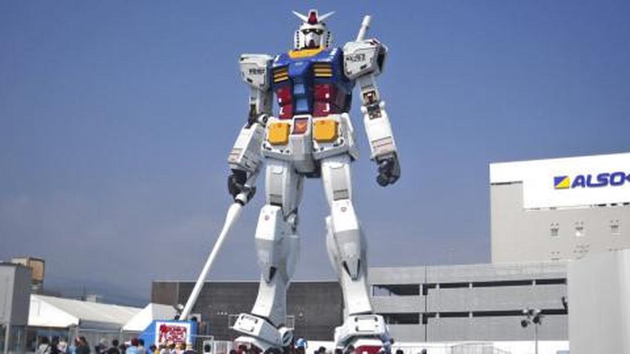 Politisi Jepang bangun robot Gundam sungguhan?