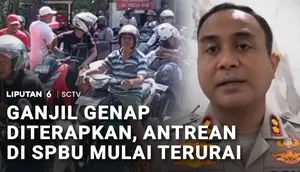 Antrean BBM Mulai Terurai, Aturan Ganjil Genap di SPBU Beri Dampak