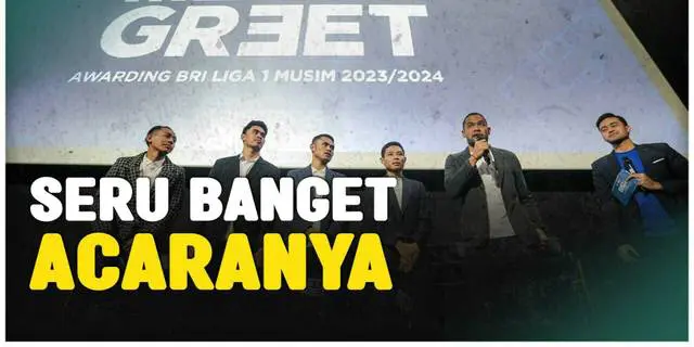 VIDEO: Jelang Musim Baru, BRI Liga 1 Gelar Meet and Greet dengan Evan Dimas dkk