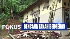 Hingga kini BPBD masih berkordinasi dengan pihak geologi untuk memastikan penyebab pergerakan tanah.