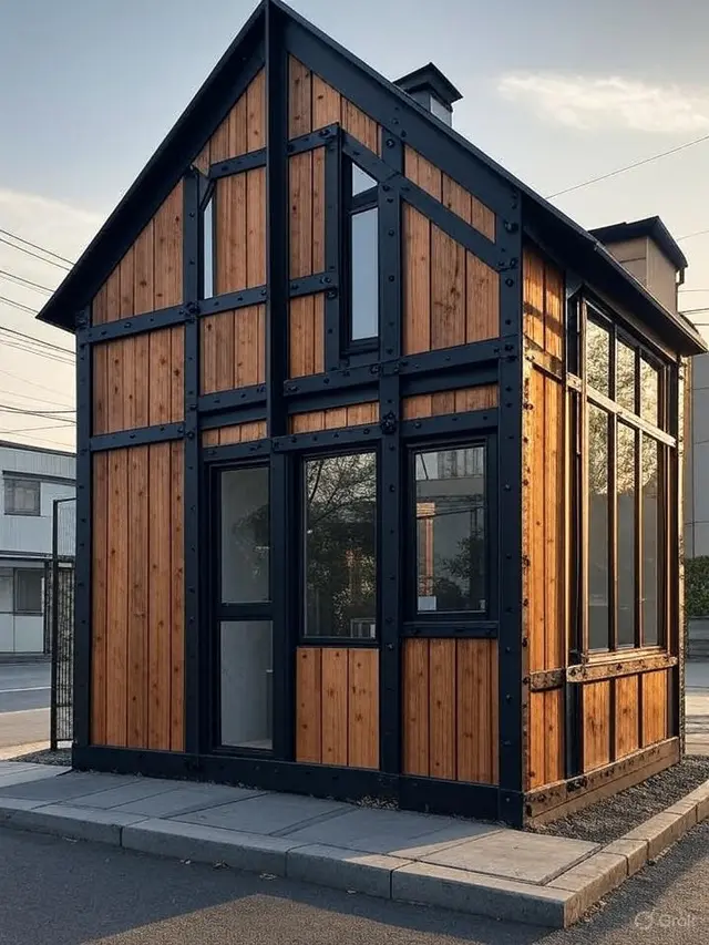 Inspirasi Rumah Kayu Kecil tapi Cantik