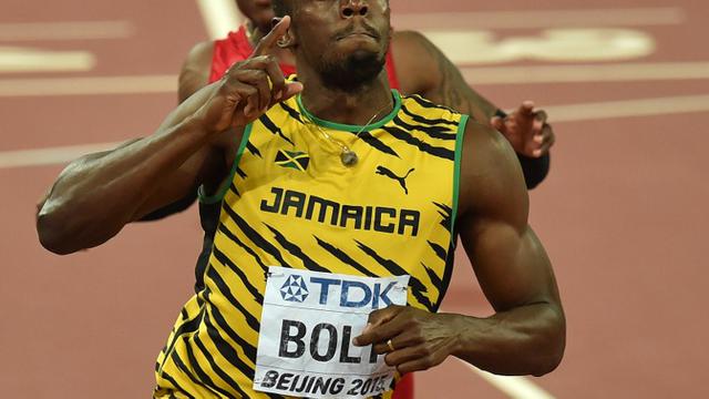 Usain Bolt (AFP PHOTO / PEDRO UGARTE )