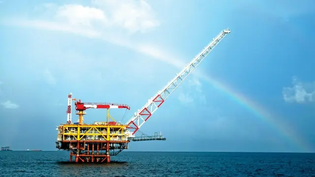 Lapangan migas Wilayah Kerja (WK) Mahakam. Dok Pertamina