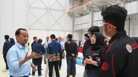Mahasiswa ITS Pelajari Teknologi Remanufaktur Alat Berat Liebherr Indonesia