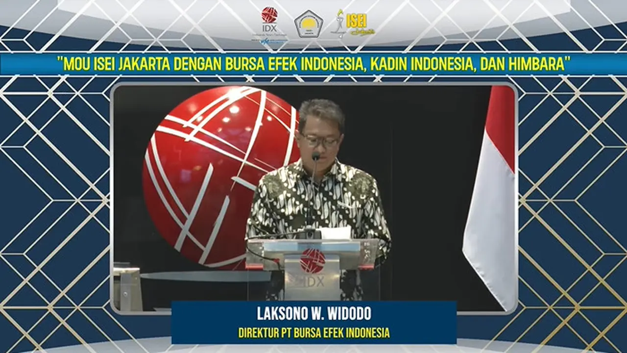Direktur BEI Laksono Widodo
