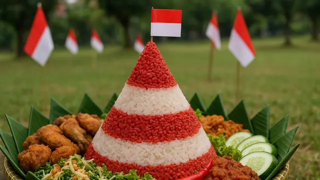 7 Model Tumpeng 17 Agustus Unik dan Kreatif, Meriahkan Perayaan Kemerdekaan RI ke-80f