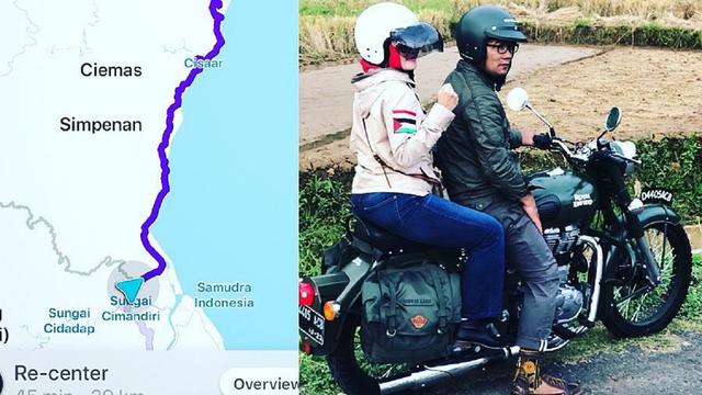  Gaya  Macho Ridwan Kamil Kendarai Motor  Klasik  Mewah Sambil 