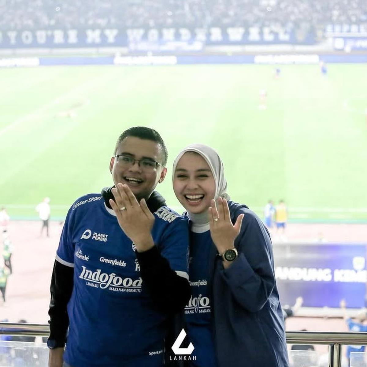 Anak Kang Demul Bikin Kejutan Lamar Wabup Cantik Anak Jenderal Polisi saat Persib Juara