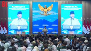 Prabowo: TNI dan Polri Anak Kandung Rakyat, Harus Selalu Bersama Rakyat