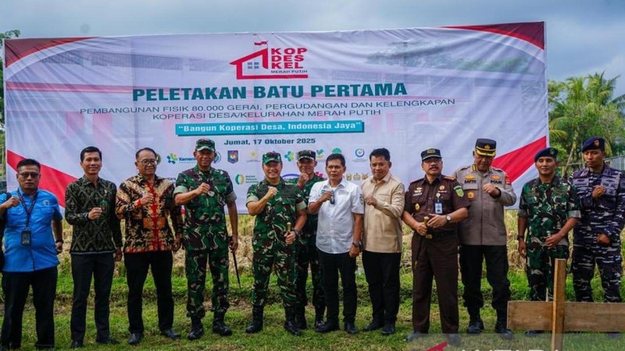 Fakta Menarik: TNI Bangun 14 Gudang Modern untuk Kopdes Merah Putih di NTB, Dorong Ekonomi Lokal
